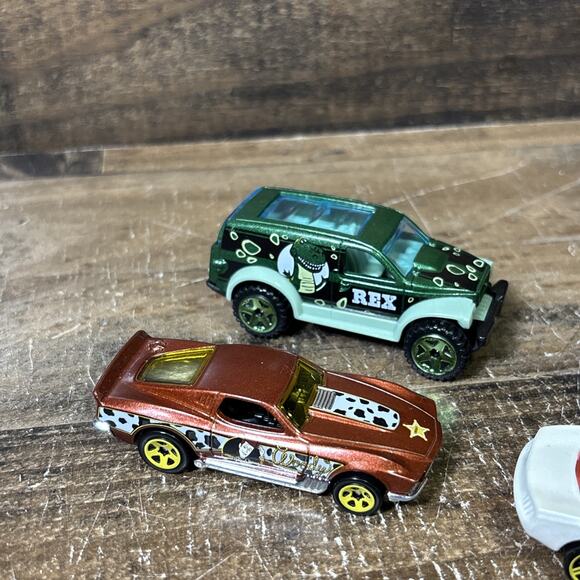 Hot Wheels Disney Pixar Toy Story Character Cars Bundle Lot Woody Rex Bo Peep - Picture 2 of 13